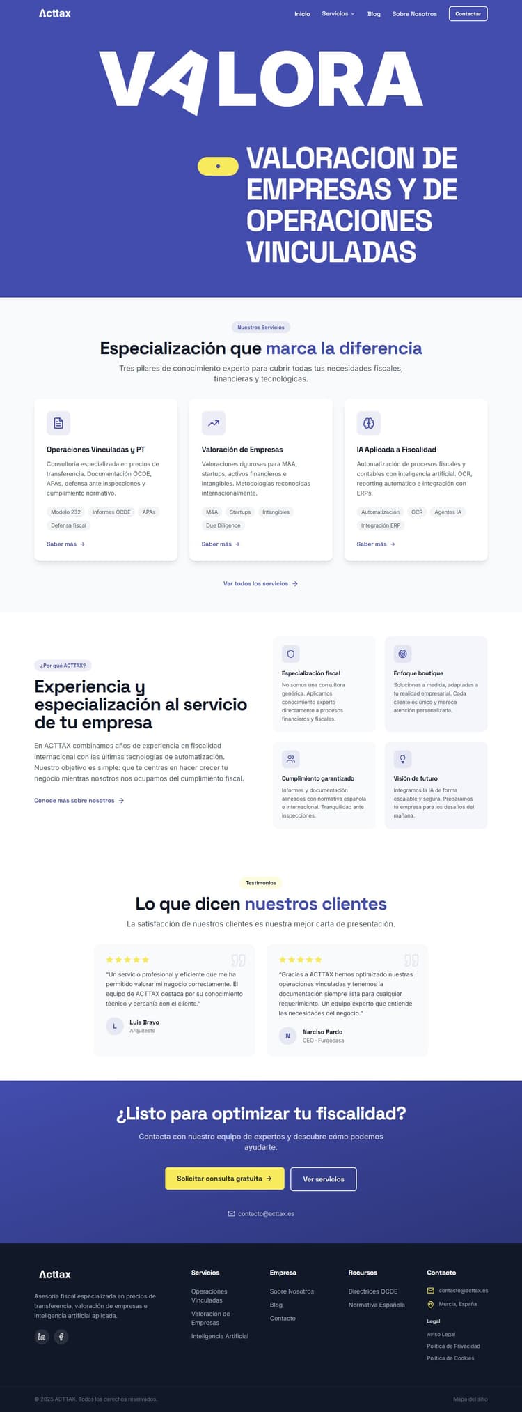 Acttax: Transformación Digital de Asesoría Fiscal Especializada - imagen 2