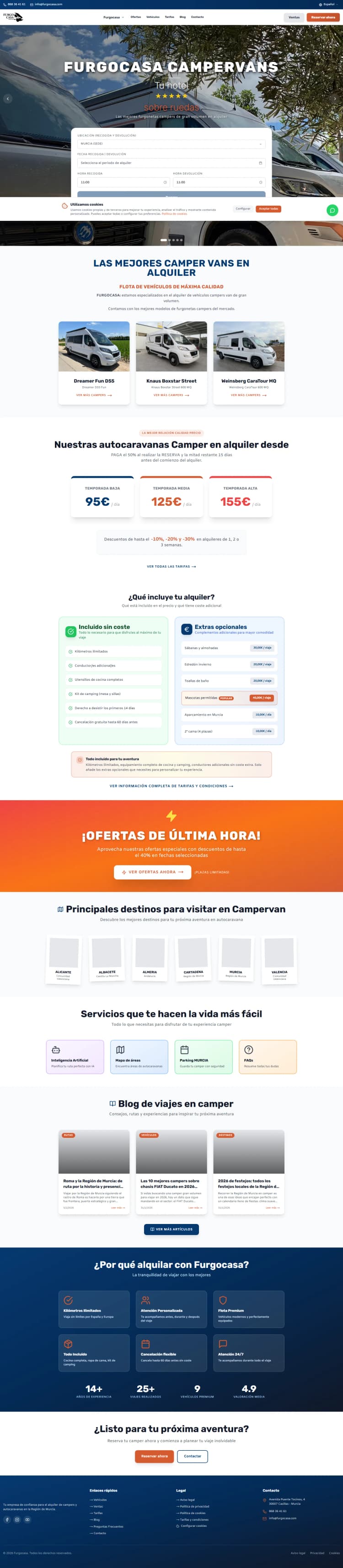 Furgocasa 2026: Sistema Completo de Gestión de Flotas con Next.js - imagen 5