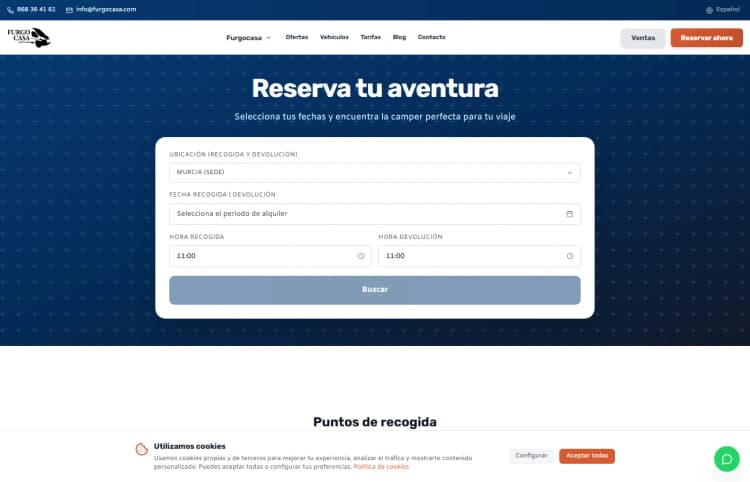 Furgocasa 2026: Sistema Completo de Gestión de Flotas con Next.js - imagen 2