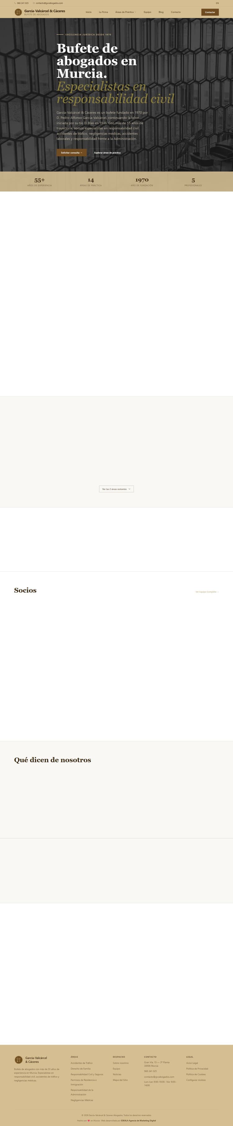 GVC Abogados 2026: Web del bufete en Murcia (Next.js) - imagen 6