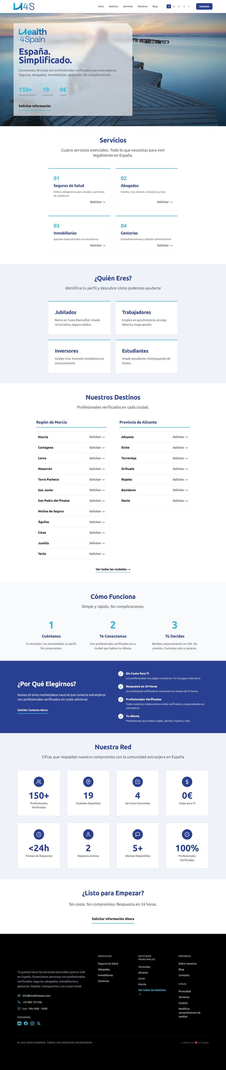 Health4Spain: Marketplace de Servicios para Extranjeros en España - imagen 2
