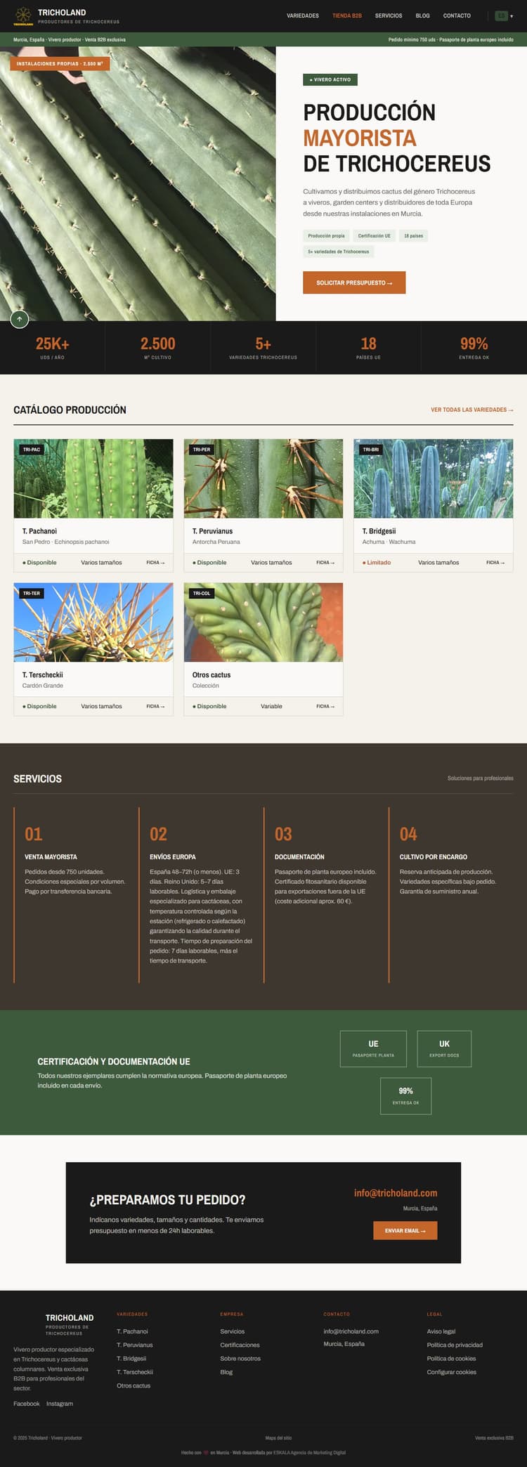 Tricholand 2026: Tienda mayorista B2B en 7 idiomas - imagen 6