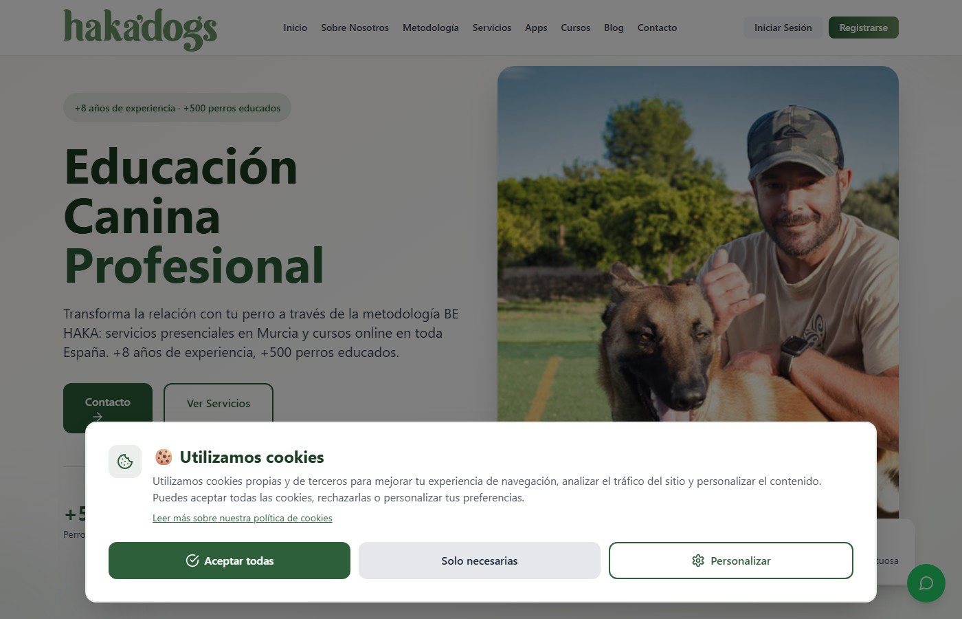 Hakadogs: full rebuild with Next.js and an AI online school